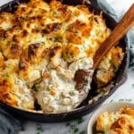 Garlic Bread Leftover Turkey Pot Pie Recipe