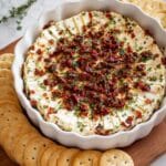 Marinated Cheddar and Cream Cheese Appetizer with Sun-Dried Tomatoes and Herbs Recipe