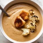 Roasted Cauliflower Soup Recipe