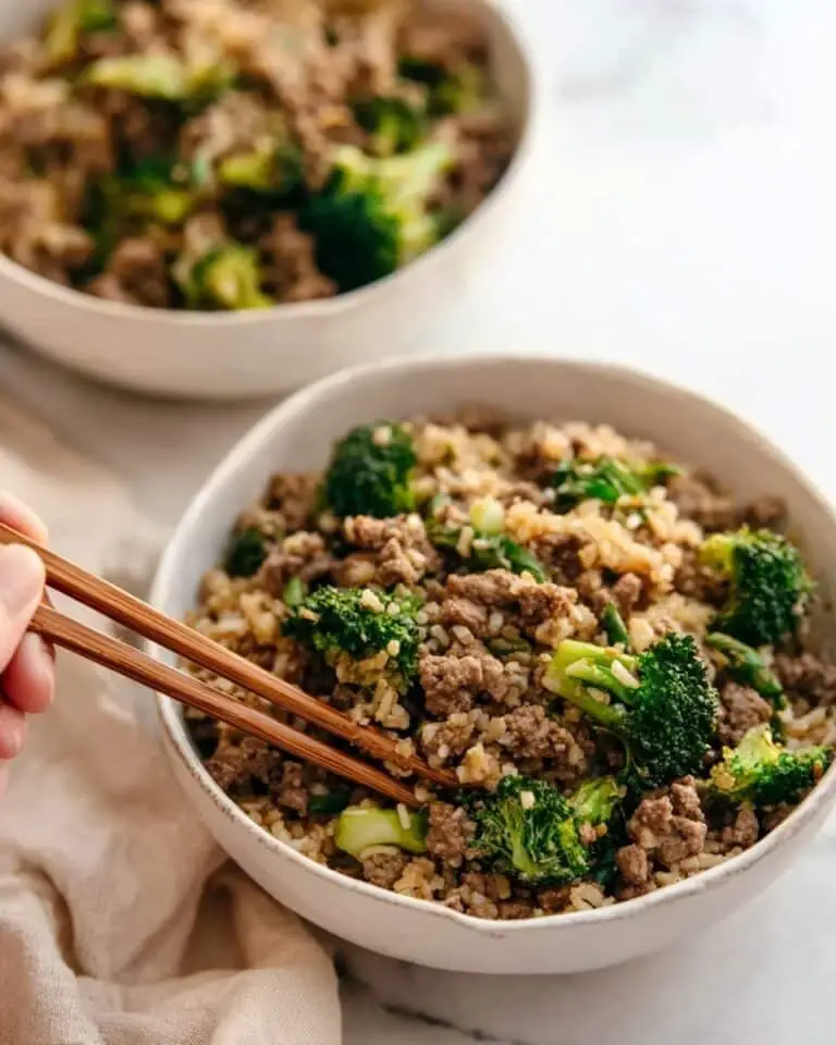 Beef and Broccoli Fried Rice Recipe
