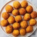 Cheesy Fried Rice Balls with Broccoli Recipe