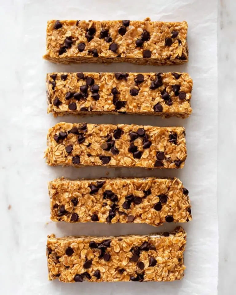 Homemade Gluten-Free Peanut Butter Granola Bars Recipe