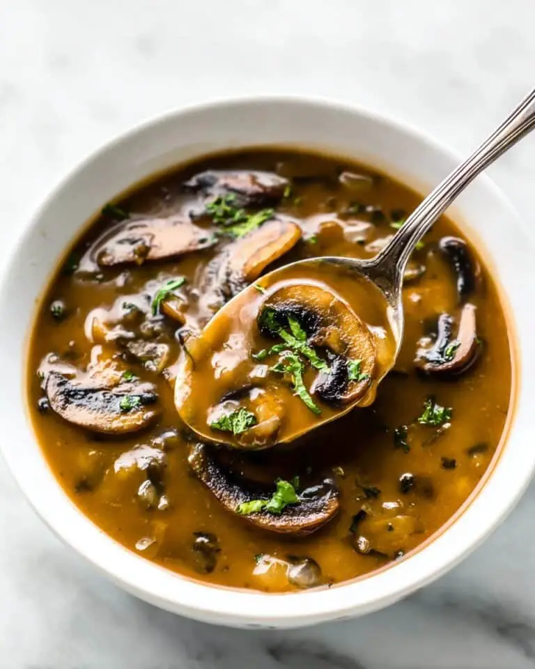 Creamy Mushroom Gravy Recipe