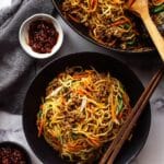 Beef Mince Chow Mein with Hidden Vegetables Recipe