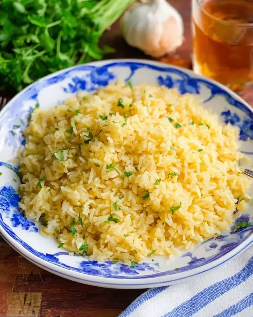 Garlic Butter Rice Recipe
