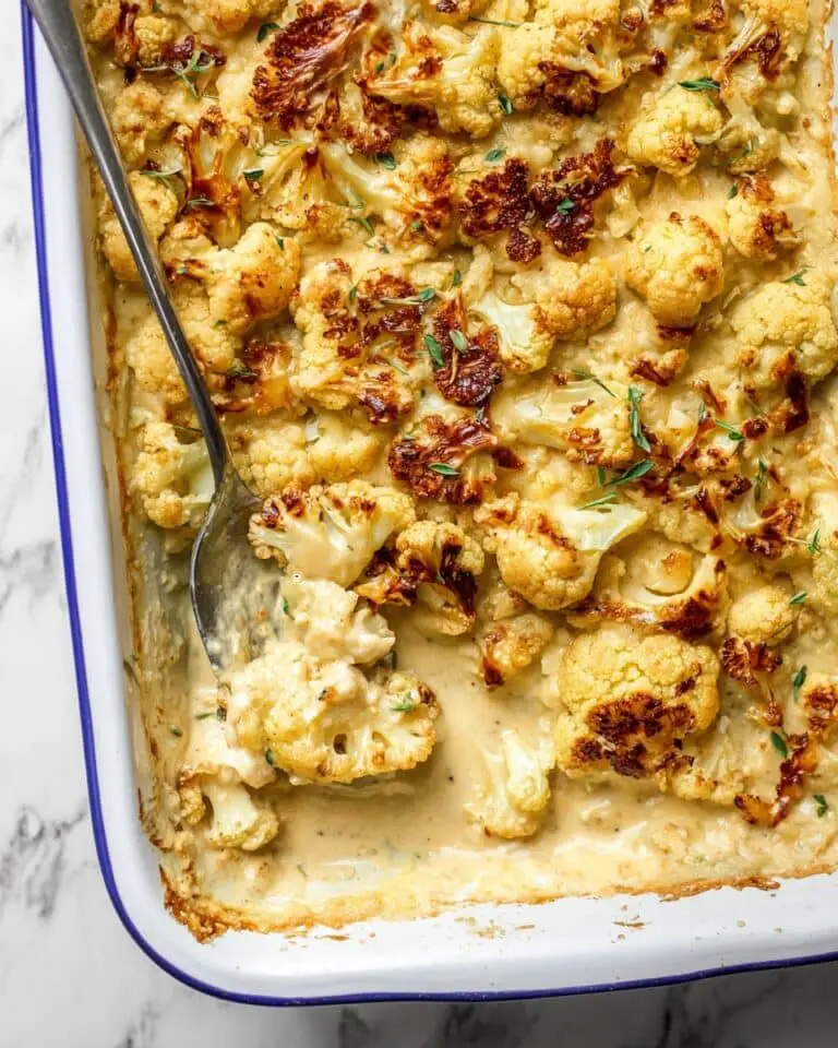 Vegan Cauliflower Cheese Recipe