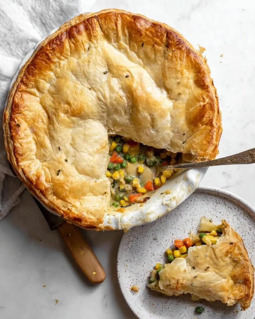 Mixed Vegetable Vegan Pot Pie Recipe