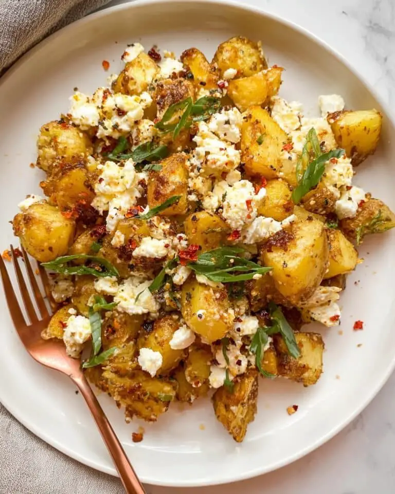 Baked Feta Potatoes Recipe