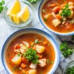 Instant Pot Mediterranean-Style Fish Stew Recipe