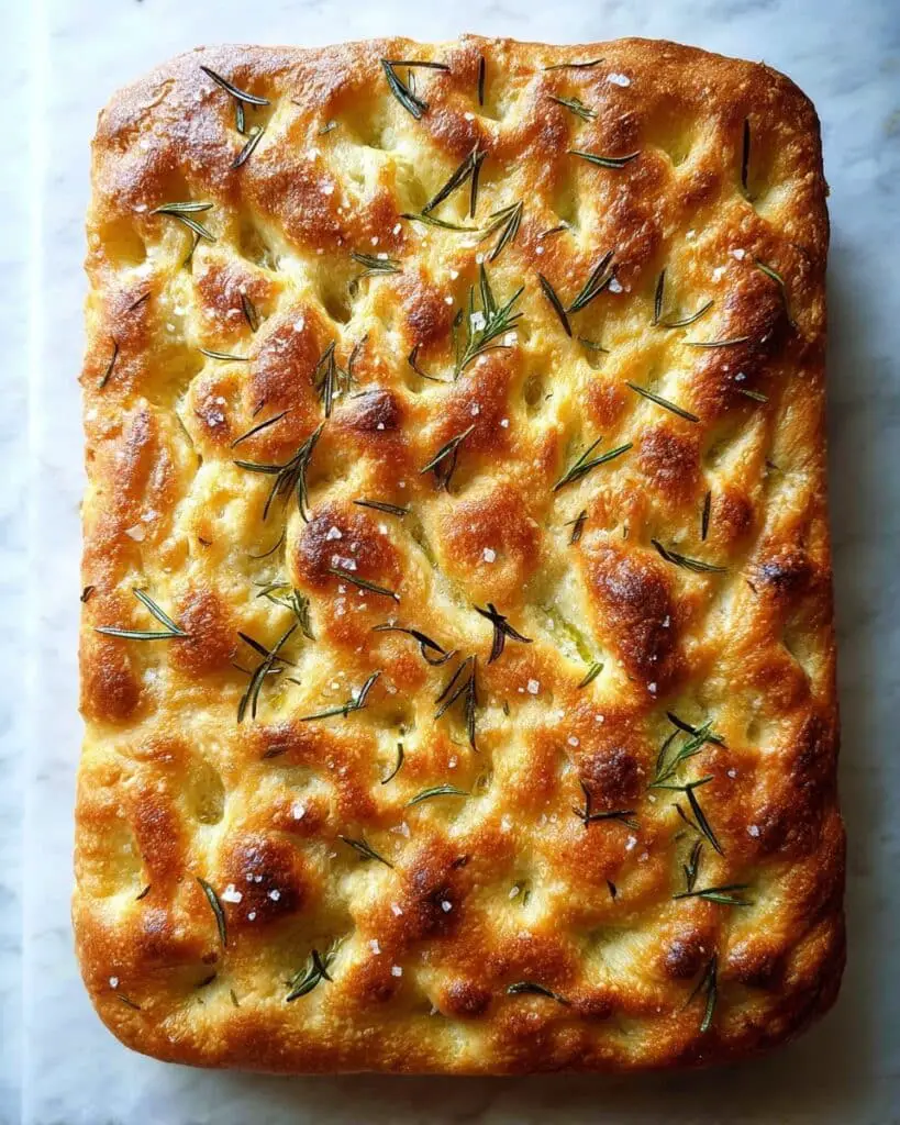 Easiest Focaccia Bread Sandwich-Ready with Overnight Cold Proof Recipe