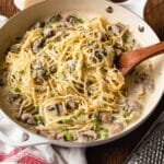 Creamy Leek and Mushroom Pasta Recipe