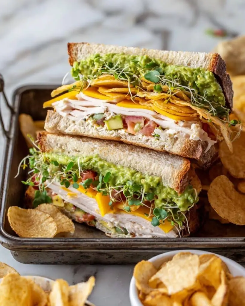 Honey Mustard Turkey Avocado Sandwich Recipe