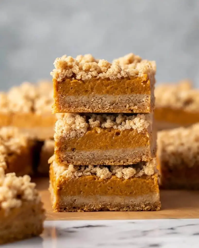 Pumpkin Crumble Bars Recipe
