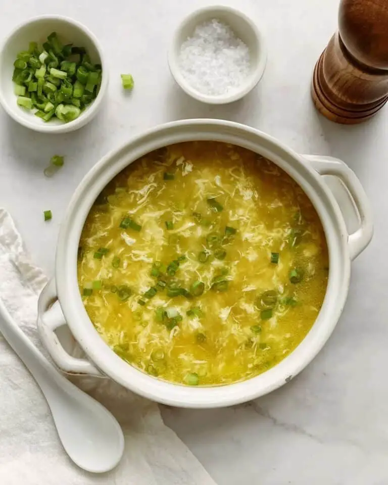 Chinese Chicken Corn Egg Drop Soup Recipe