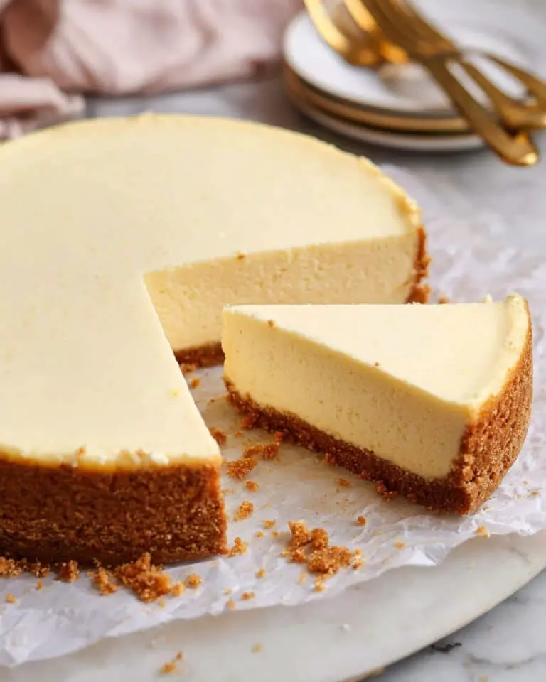 Perfect Vanilla Cheesecake Recipe