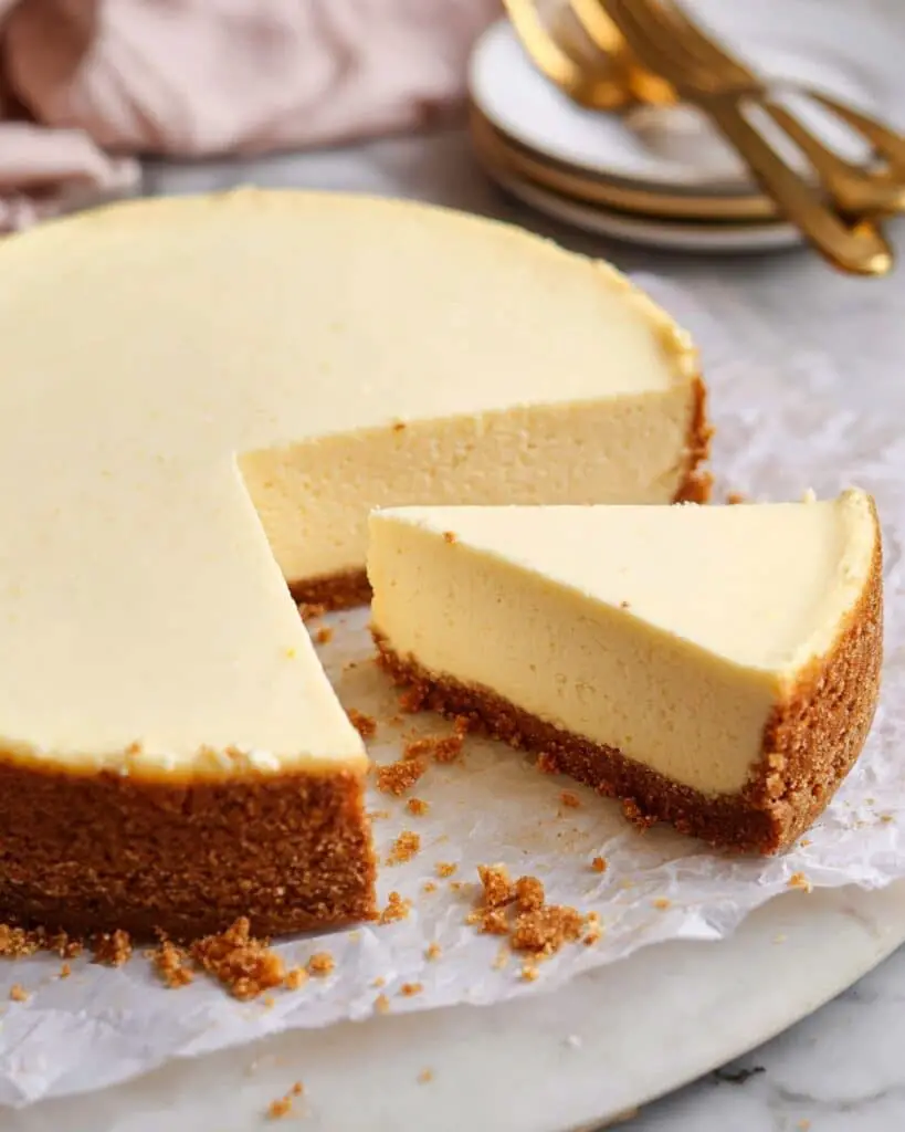 Perfect Vanilla Cheesecake Recipe
