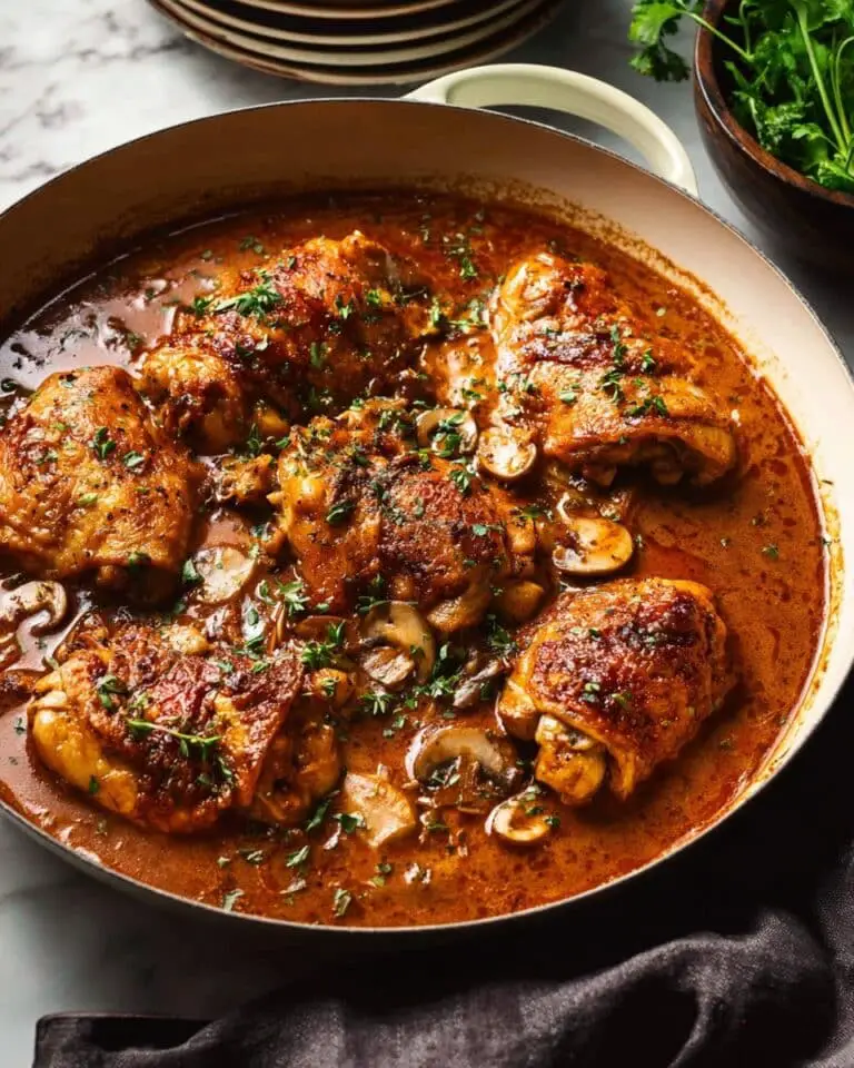 JB’s Chicken Chasseur Recipe