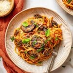 Garlic Mushroom Pasta Recipe