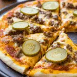 Cheeseburger Pizza