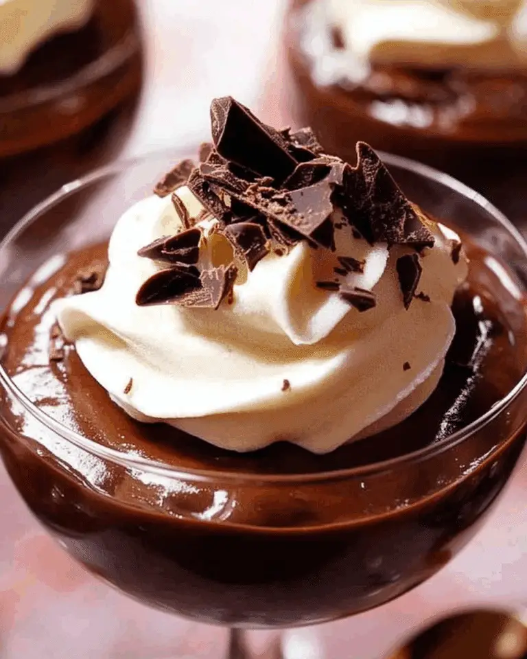 Chocolate Pudding Pots