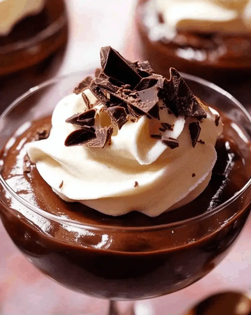 Chocolate Pudding Pots