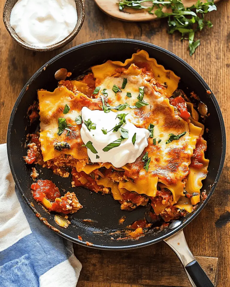 Skillet Lasagna
