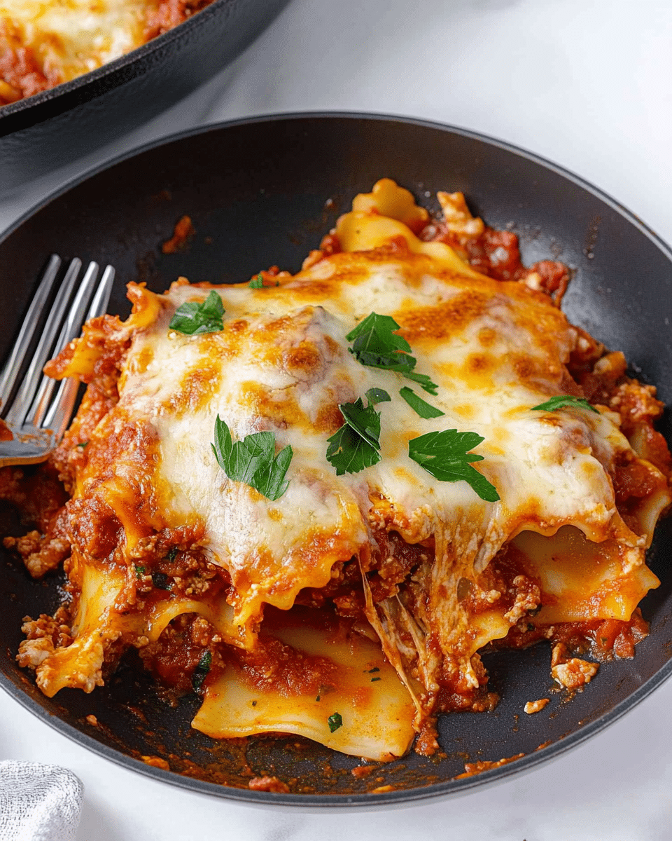 Skillet Lasagna