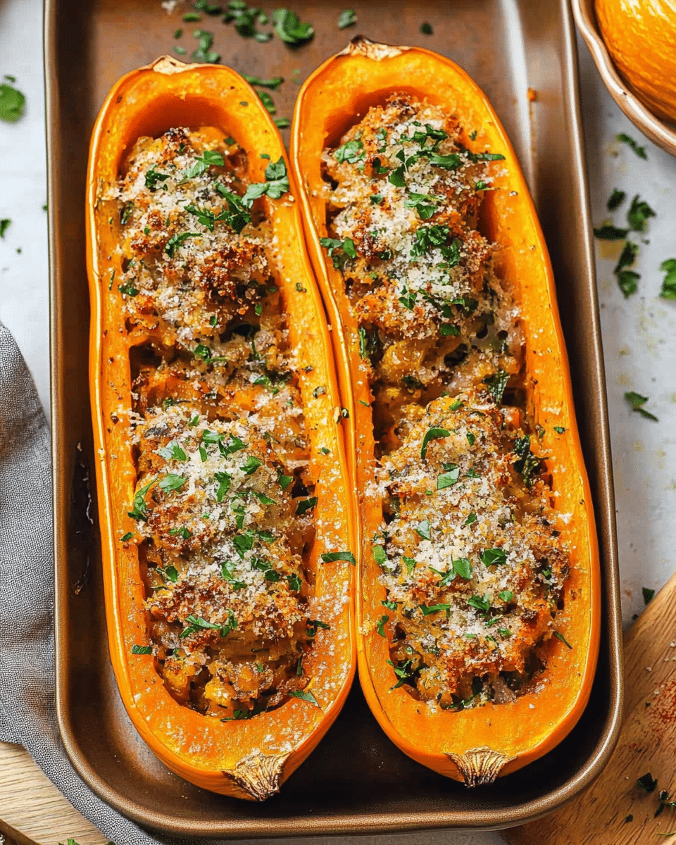 Stuffed Butternut Squash