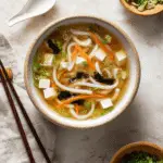 Simple Miso Noodle Soup with Tofu Recipe