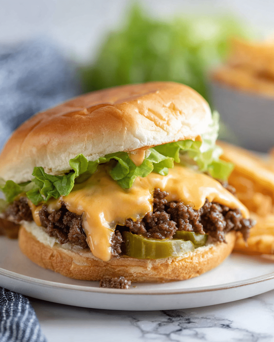 Big Mac Sloppy Joes Recipe