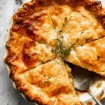 Turkey Pot Pie with Vegetables and Flaky Pie Crust Recipe