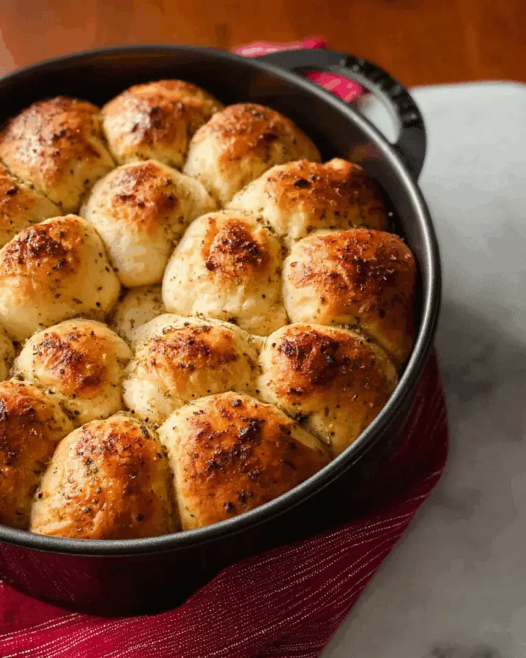 Cheese Stuffed Garlic Pull-Apart Bread Recipe