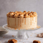 Caramel Cloud Cake with Brown Sugar Chiffon, Caramel Ganache, and Whipped Cream Frosting Recipe
