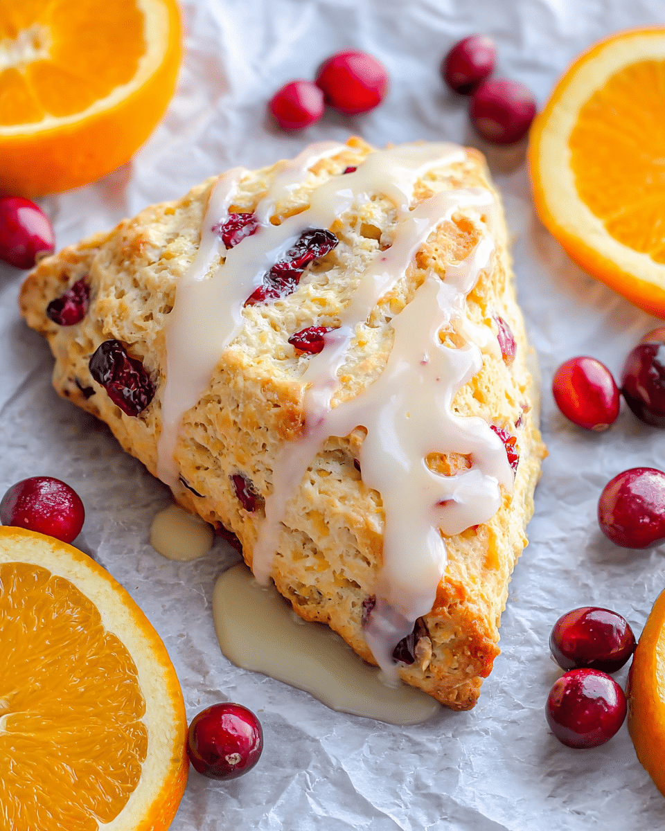 Cranberry Orange Scones Recipe