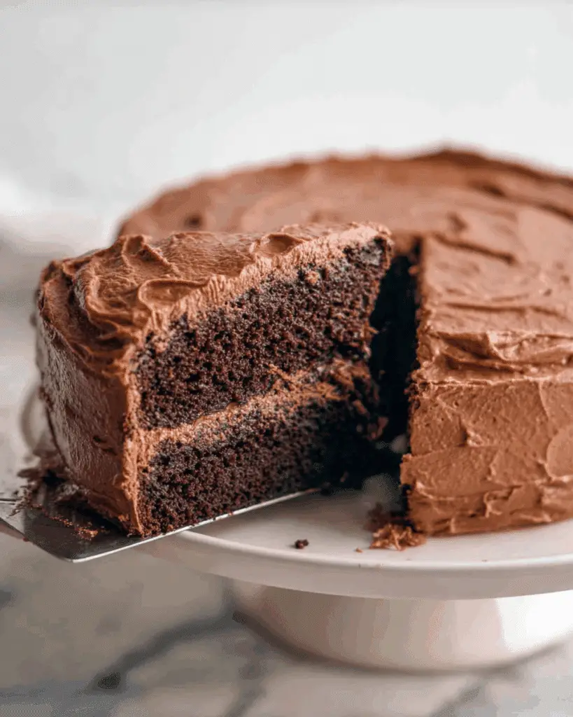 Perfectly Moist Hershey’s Chocolate Cake Recipe