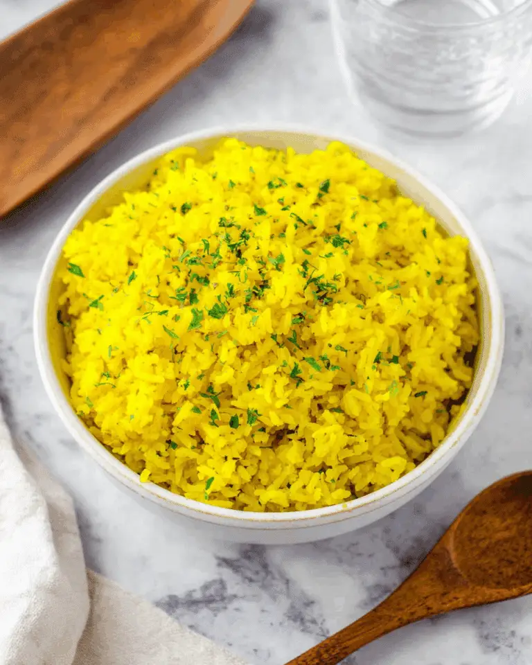 Turmeric Coconut Rice Recipe