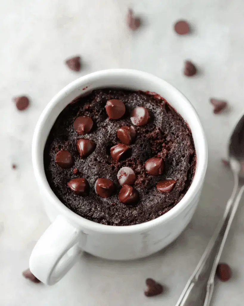 Fudgy Mug Brownie Recipe