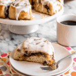 Cinnamon Roll Coffee Cake with Vanilla Icing Recipe