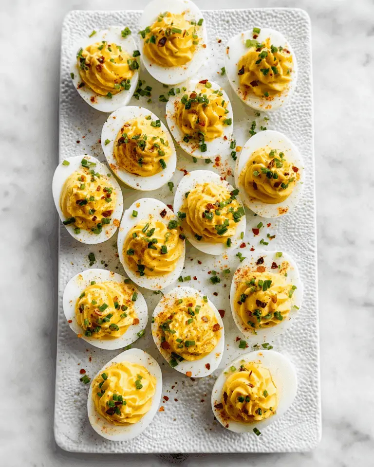 Spicy Deviled Eggs with Chipotle Mayo Recipe
