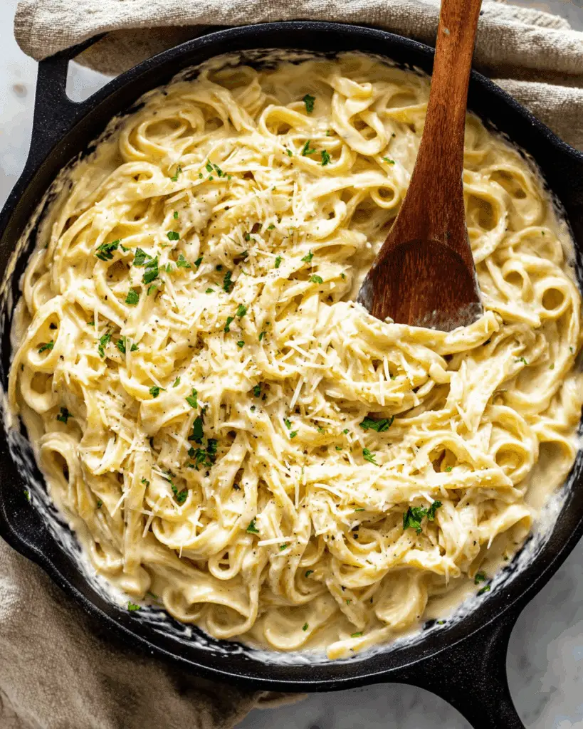 Garlic Parmesan Pasta Recipe