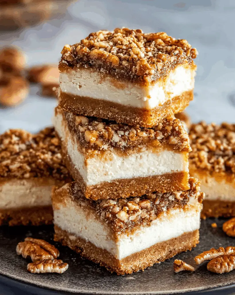Pecan Pie Cheesecake Bars Recipe