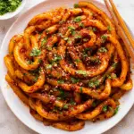 Spicy Potato Noodles Recipe