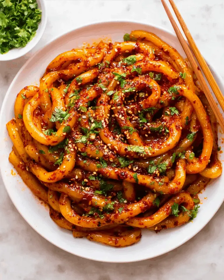 Spicy Potato Noodles Recipe