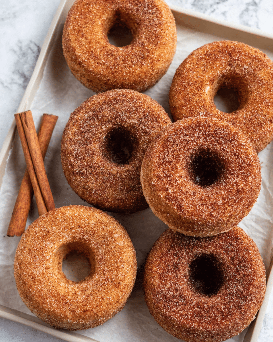 Baked Apple Cider Donuts Recipe