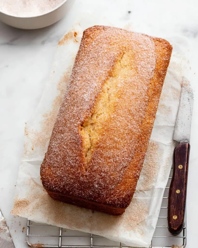 Cinnamon Sugar Donut Bread Recipe