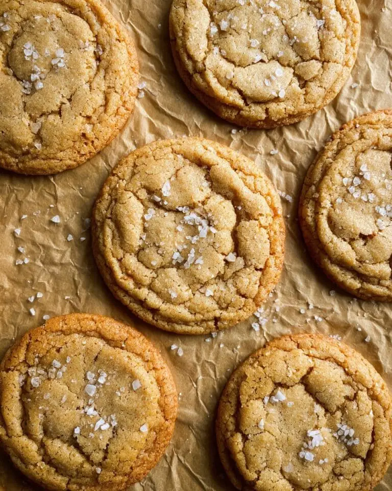 Salted Honey Cookies Recipe