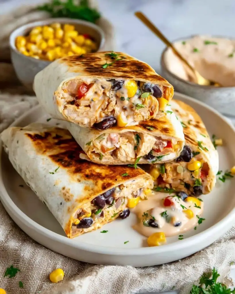 Southwest Chicken Wrap Recipe