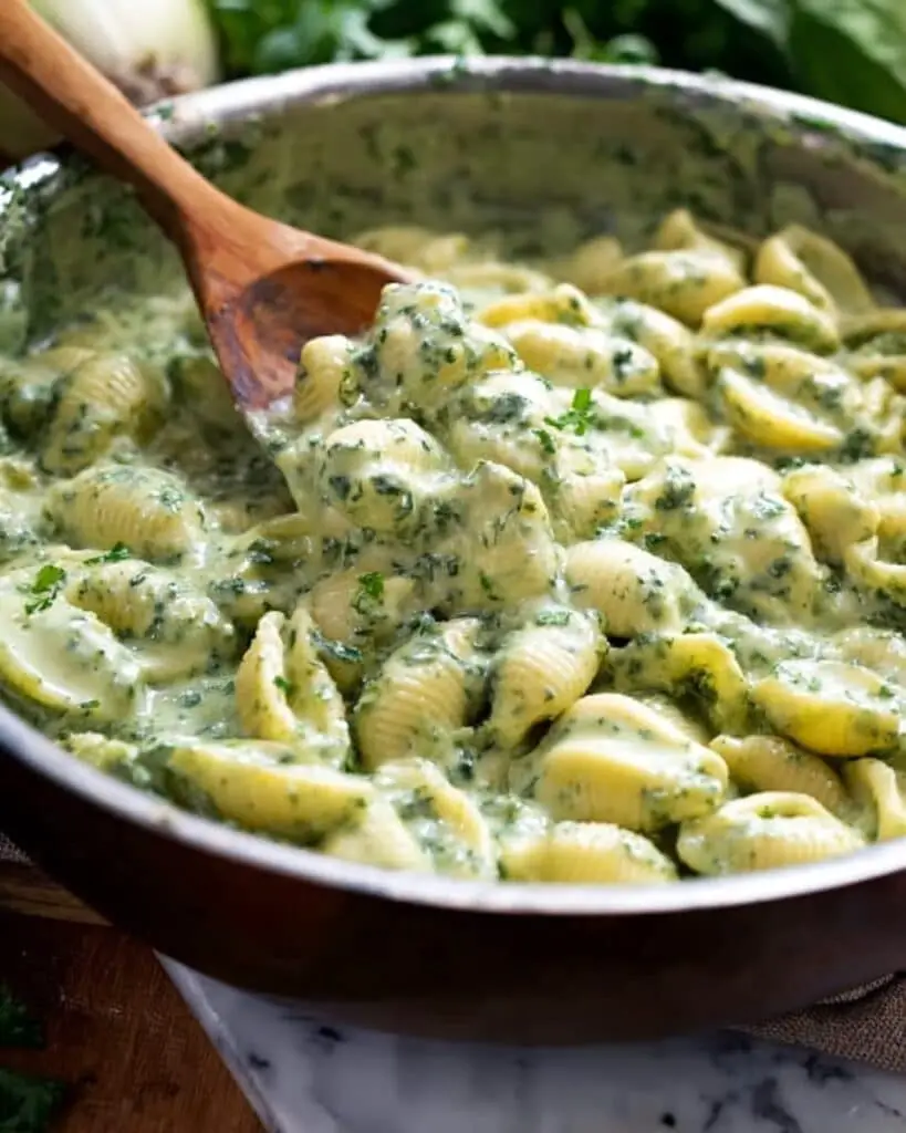 Creamy Zucchini Pasta Sauce with Fresh Herbs Recipe