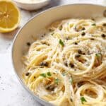 Creamy Lemon Caper Pasta Recipe