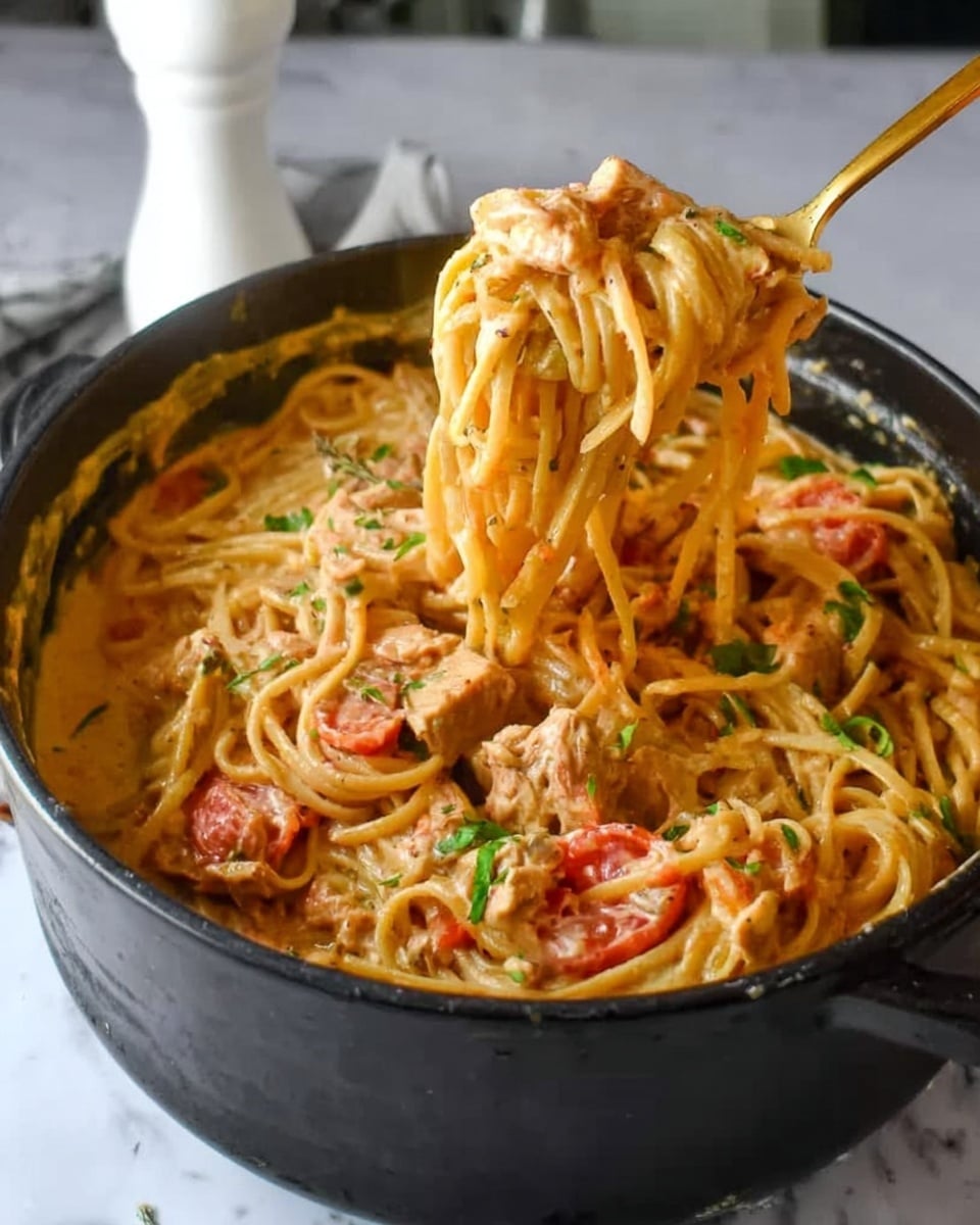 Crockpot Chicken Spaghetti Recipe